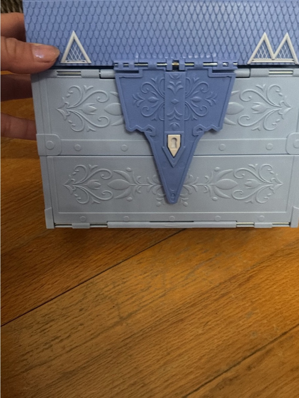Disney Blue and Light Blue Playset Chest Accessory